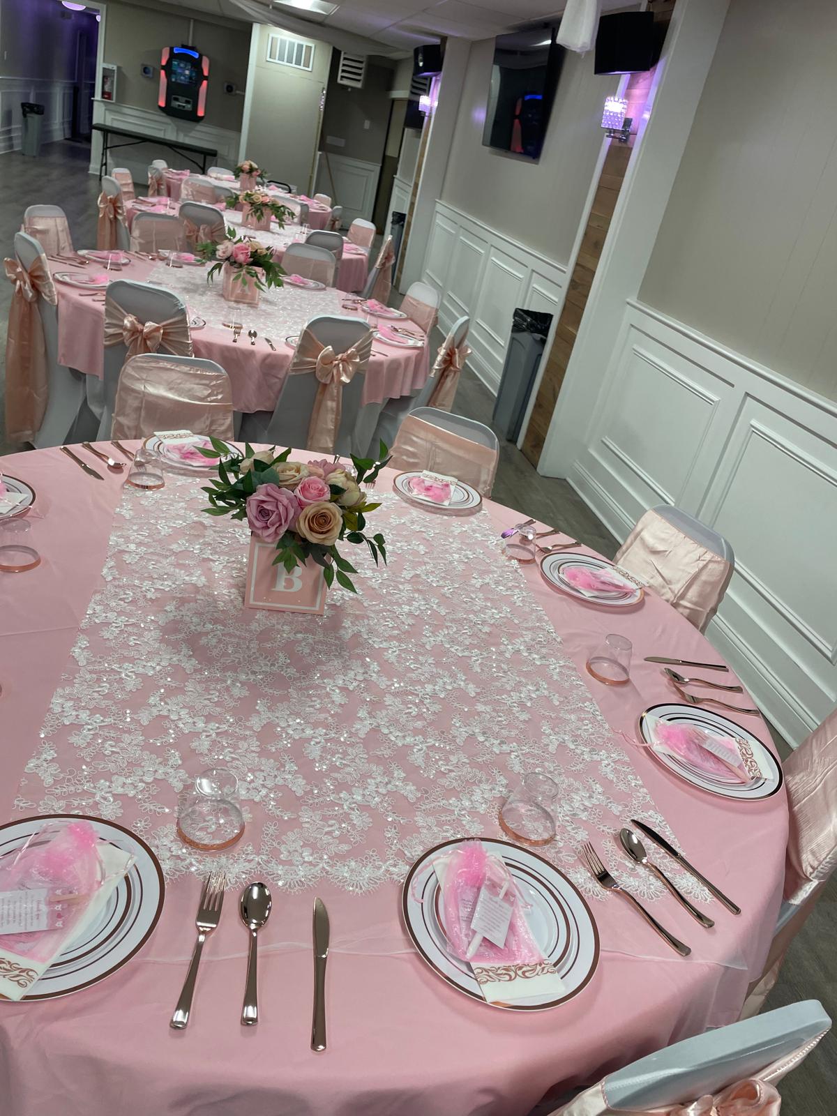 Custom event centerpiece
